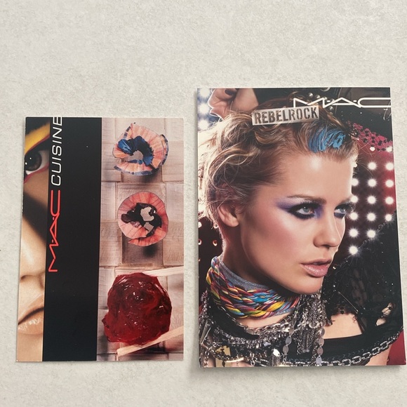 Lot of 6 Mac cosmetics promo post cards 2000’s - Picture 5 of 5